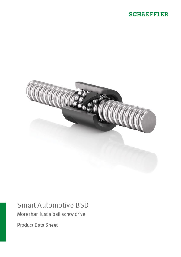 Smart Automotive BSD More than just a ball screw drive | Publications ...